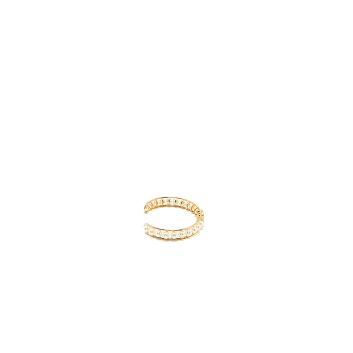 Top quality Dior Pearl Bangle Bracelet Crystal/Pearl/Gold Tone