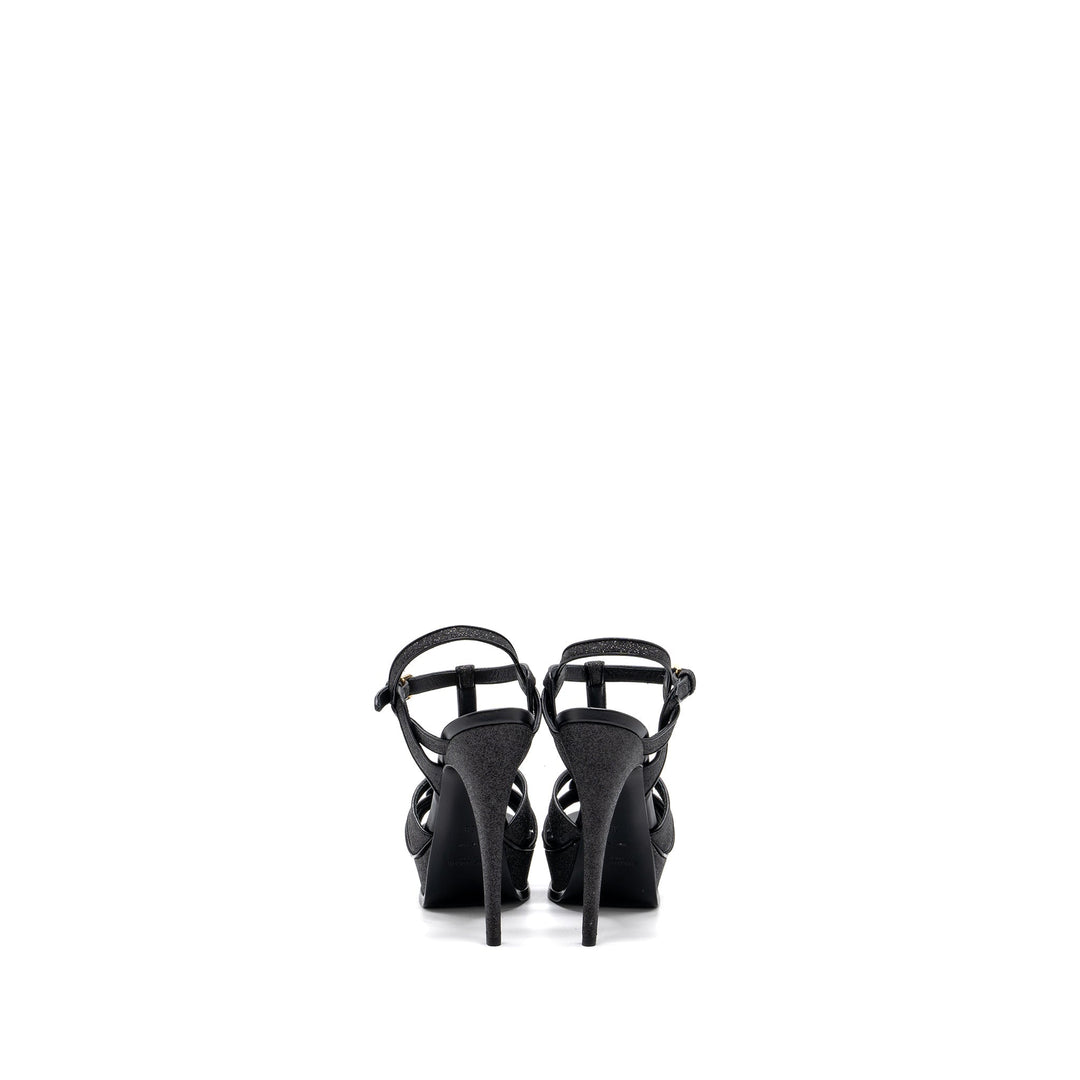 Saint Laurent Size 38 Tribute Platform Sandals Black