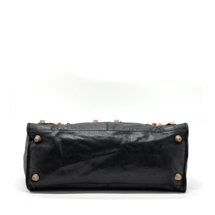Top Quality Balenciaga G21 Work Bag Leather black GHW