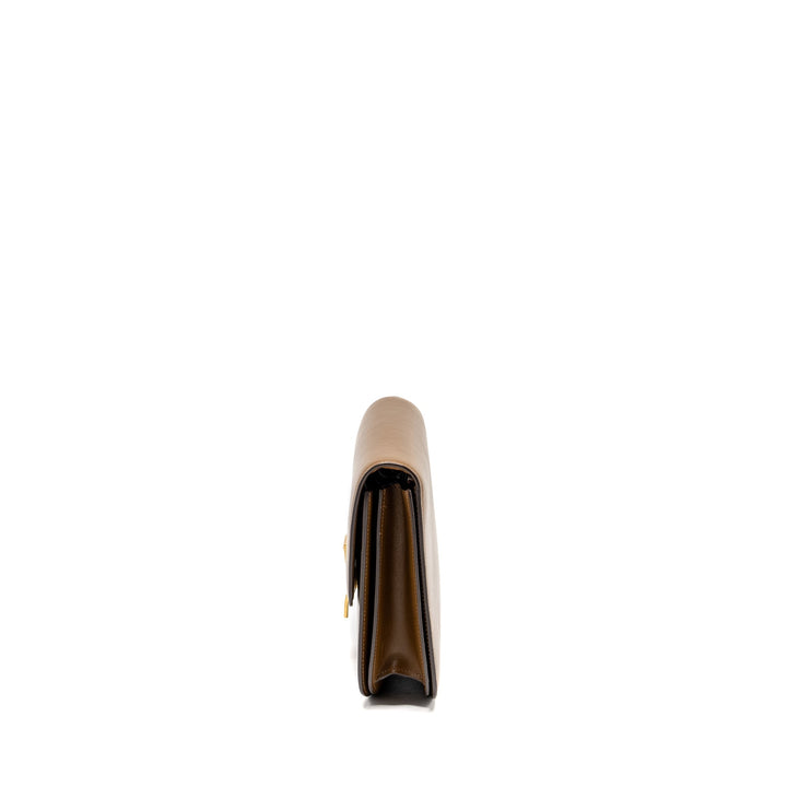 Celine Medium Classic Box Bag Calfskin Camel