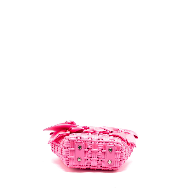 Top Quality Balenciaga Mini Tote Bag 2023s Valentine’s day Limited Edition Fabric Pink SHW