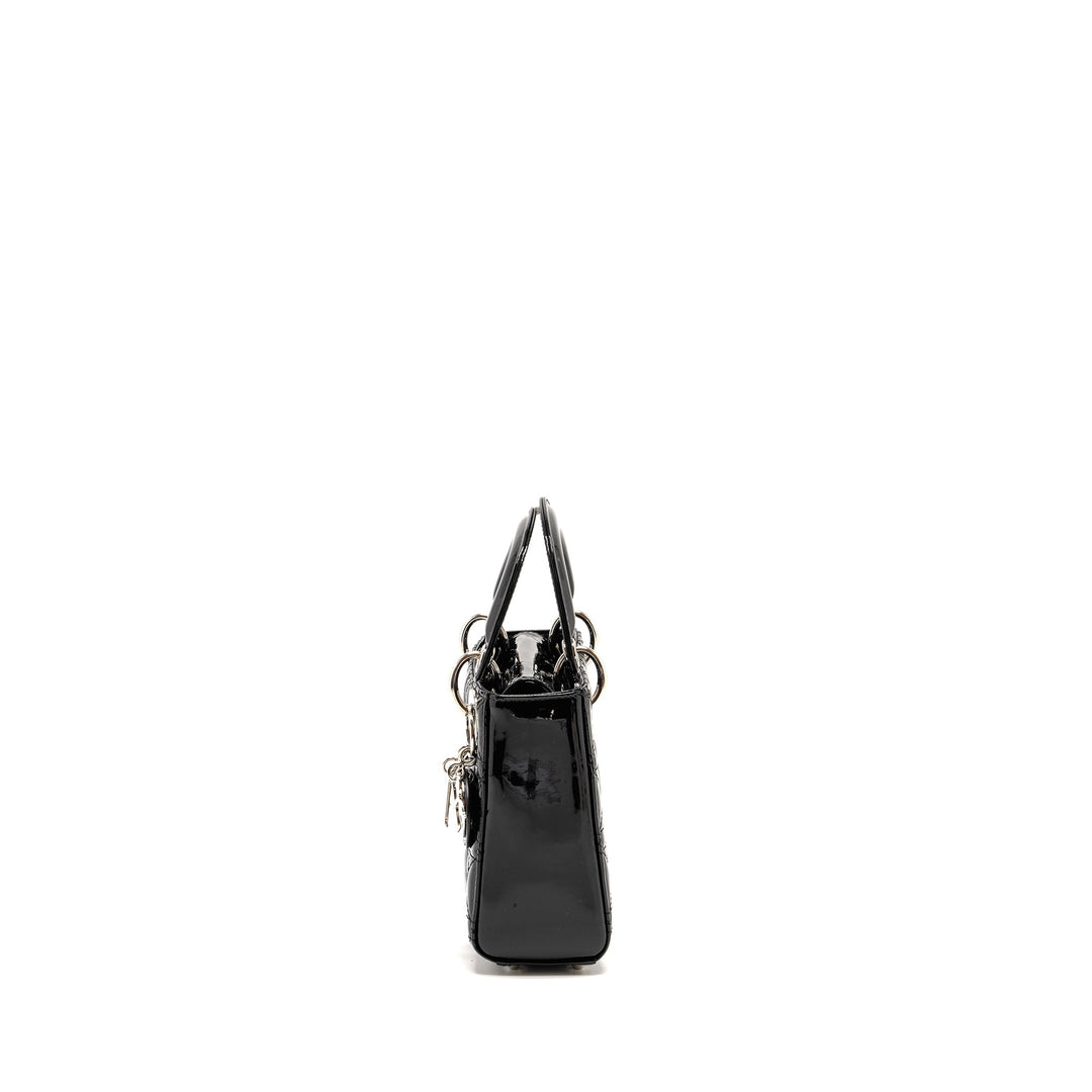 Top quality Dior Mini Lady Top quality Dior Patent Black