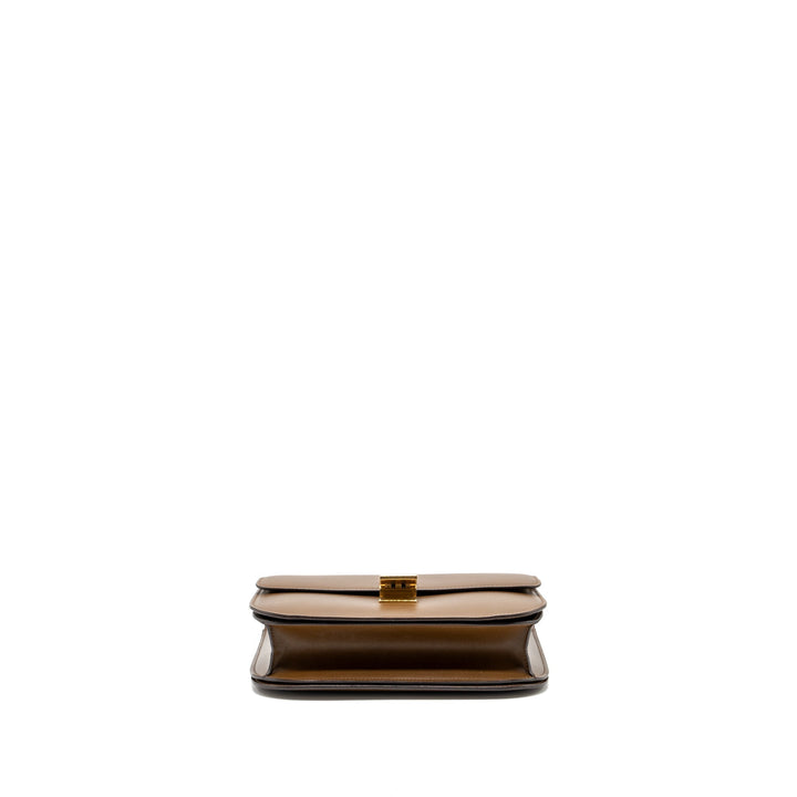 Celine medium classic box bag calfskin camel