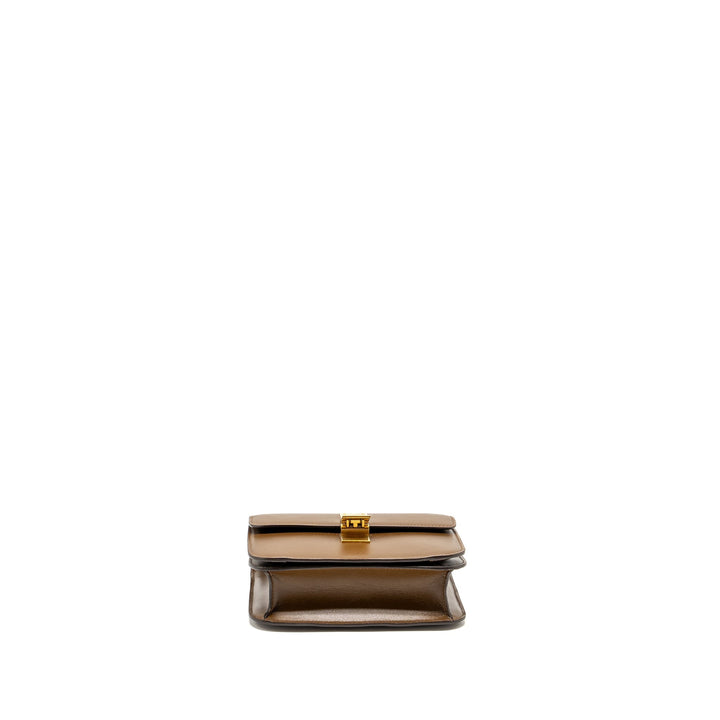 Celine Teen Classic Box Bag Calfskin Camel