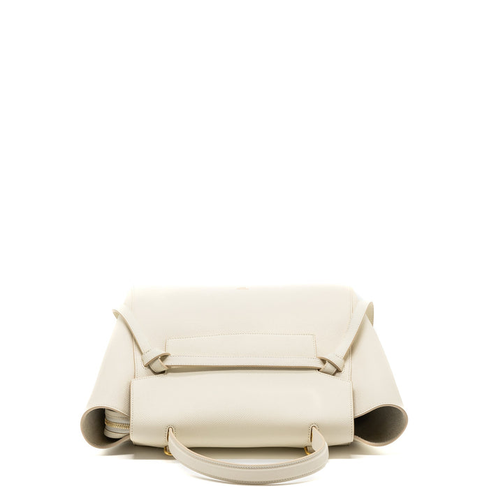 Celine Mini Belt Bag Grained Calfskin White