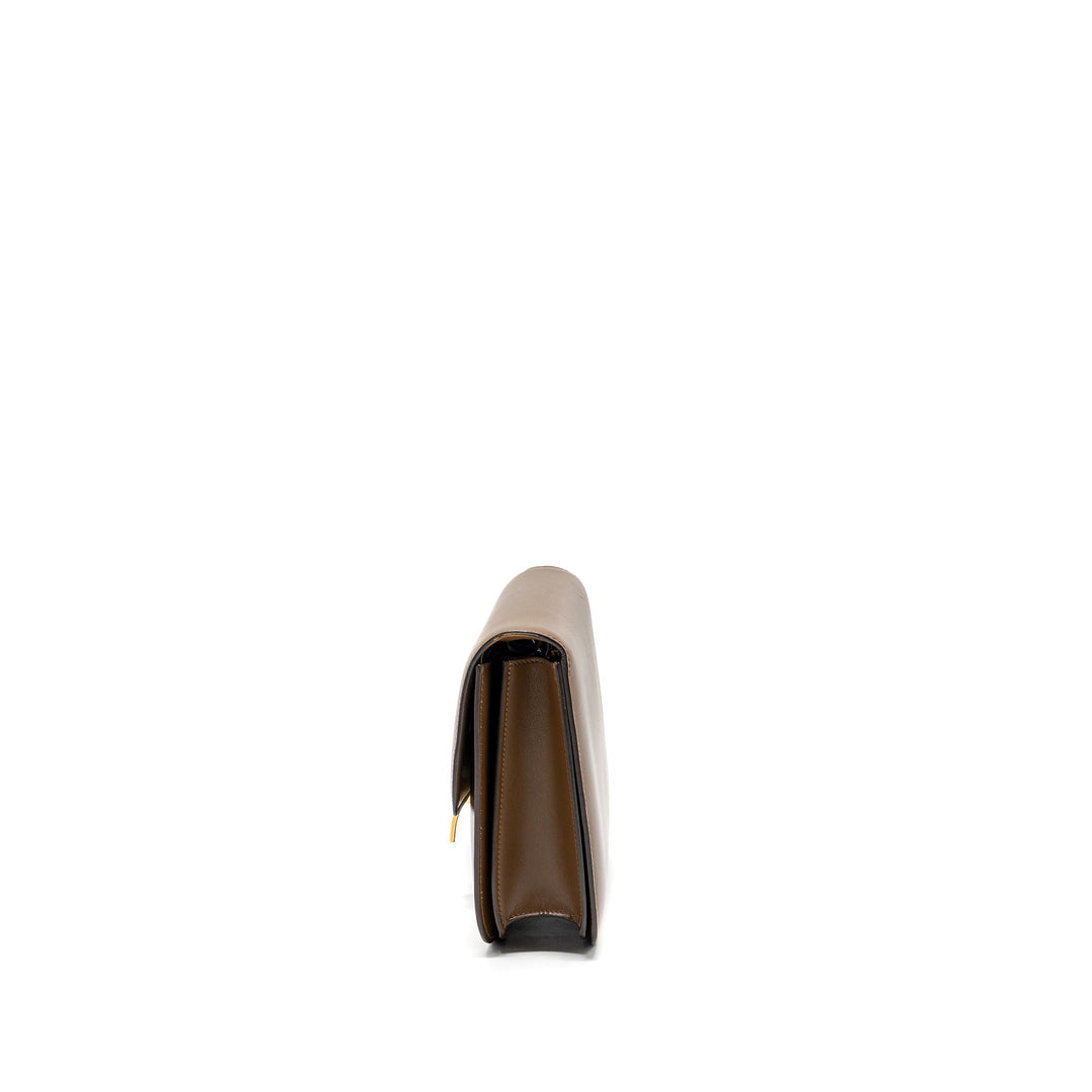 Celine medium classic box bag calfskin camel