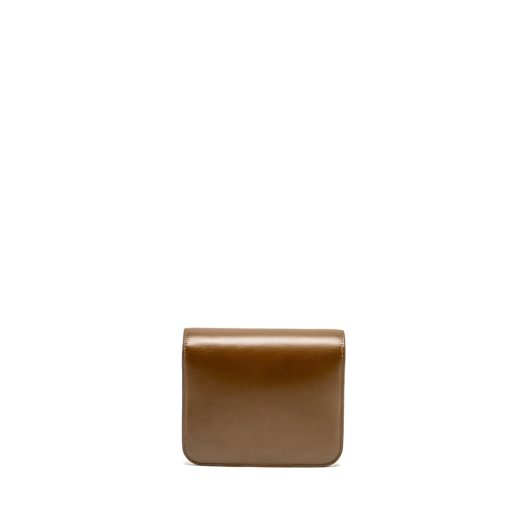 Celine Teen Classic Box Bag Calfskin Camel