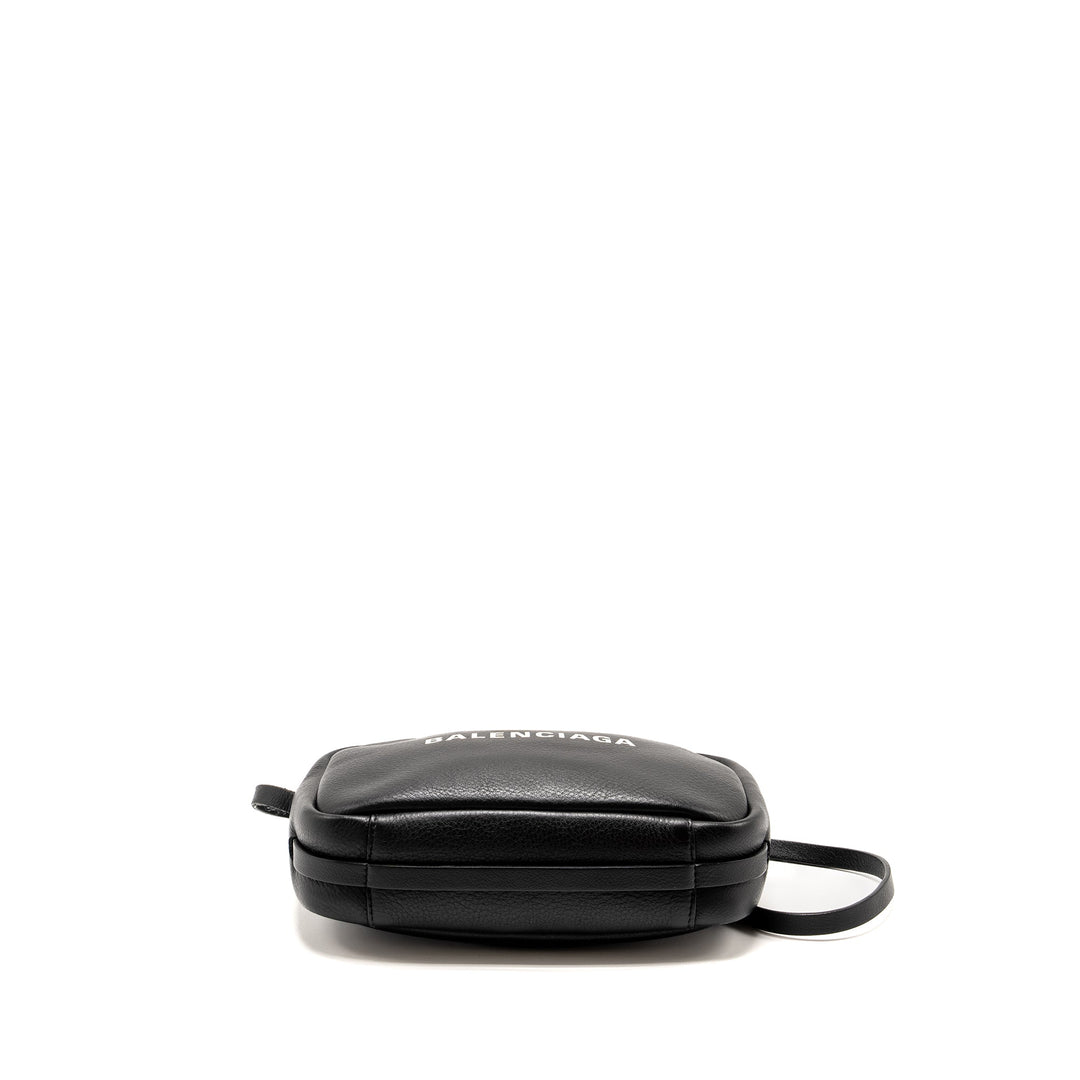 Top Quality Balenciaga Everyday Camera Bag Calfskin Black SHW