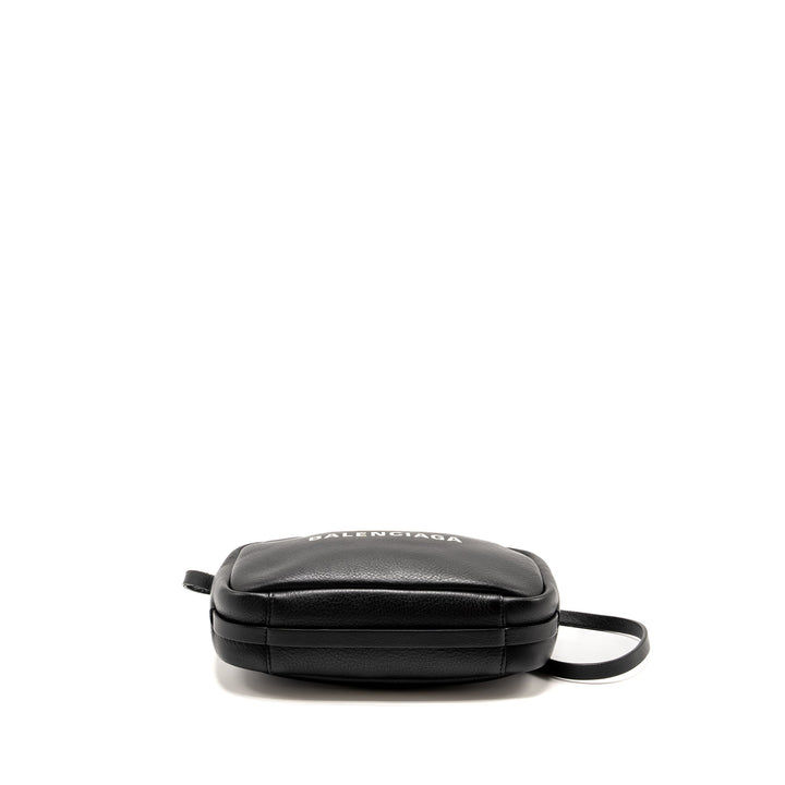 Top Quality Balenciaga Everyday Camera Bag Calfskin Black SHW