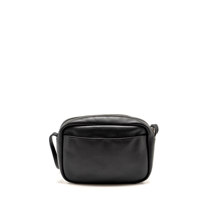 Top Quality Balenciaga Everyday Camera Bag Calfskin Black SHW