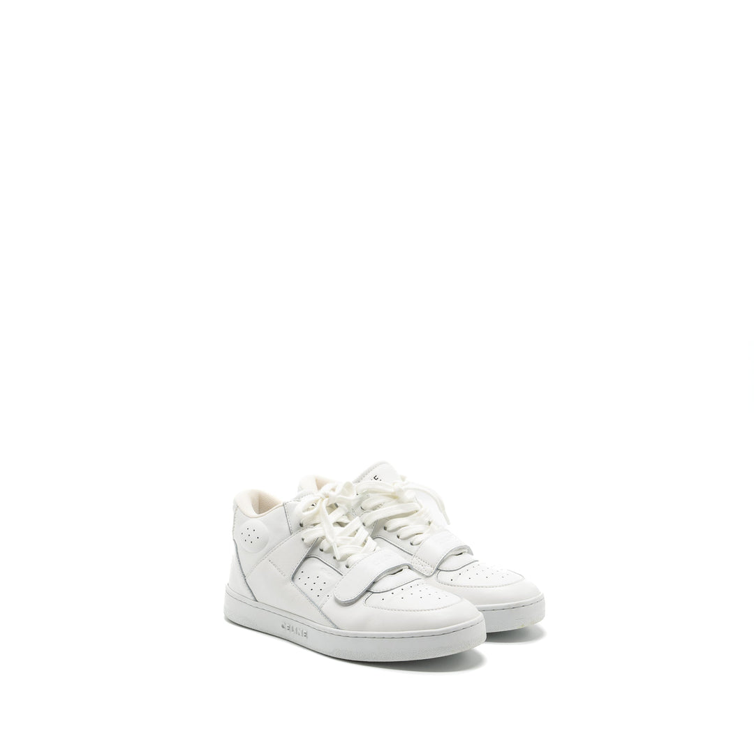 Celine Size 37 CT-02 Sneakers Calfskin White