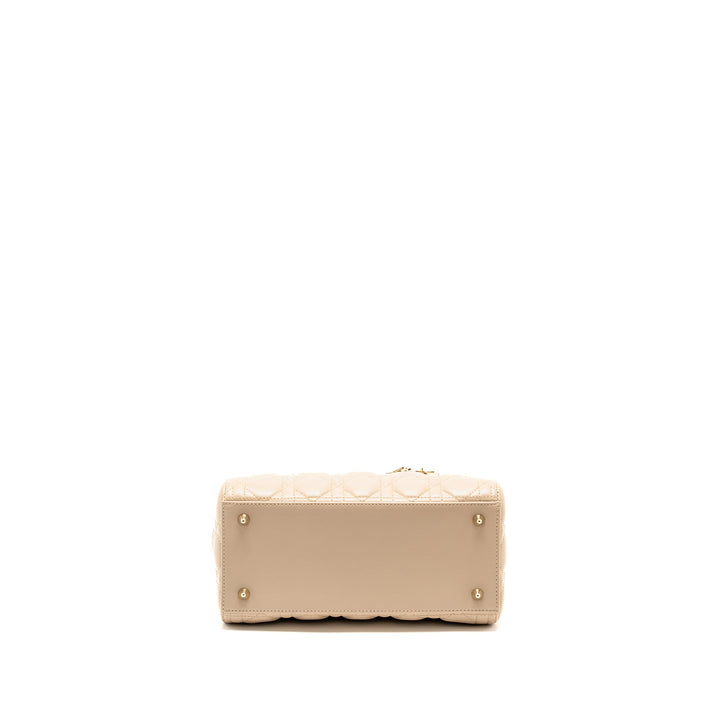 Top quality Dior Medium Lady Top quality Dior Lambskin Beige/Blue