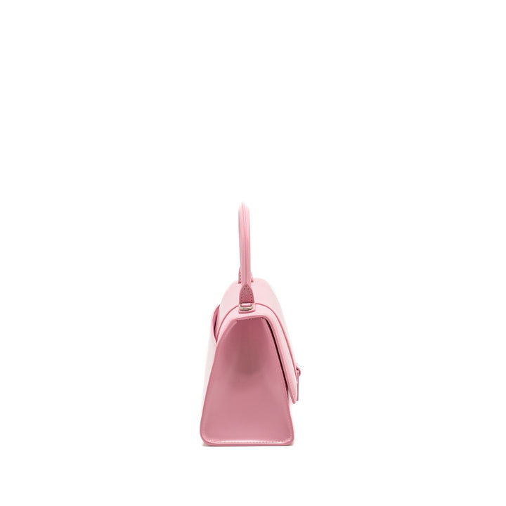 Top Quality Balenciaga Small Hourglass Bag Calfskin Pink SHW