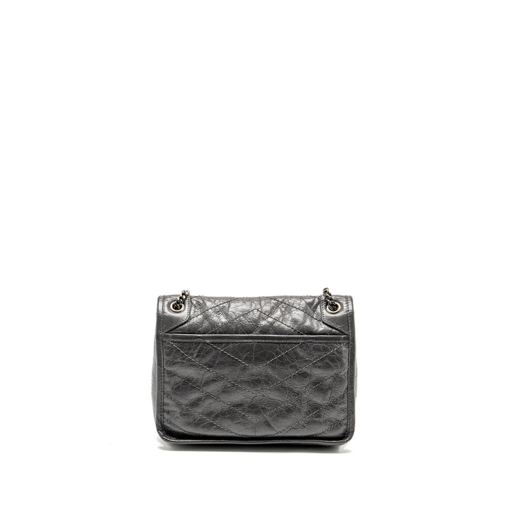 Saint Laurent Niki Baby calfskin grey SHW