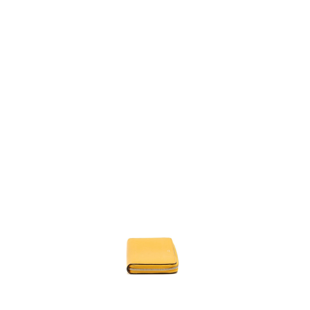 Top Quality Celine zip long wallet calfskin yellow