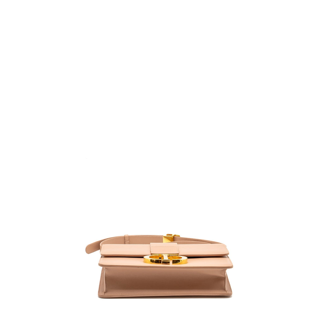 Top quality Dior 30 Montaigne Medium Flap Bag Calfskin Light Pink