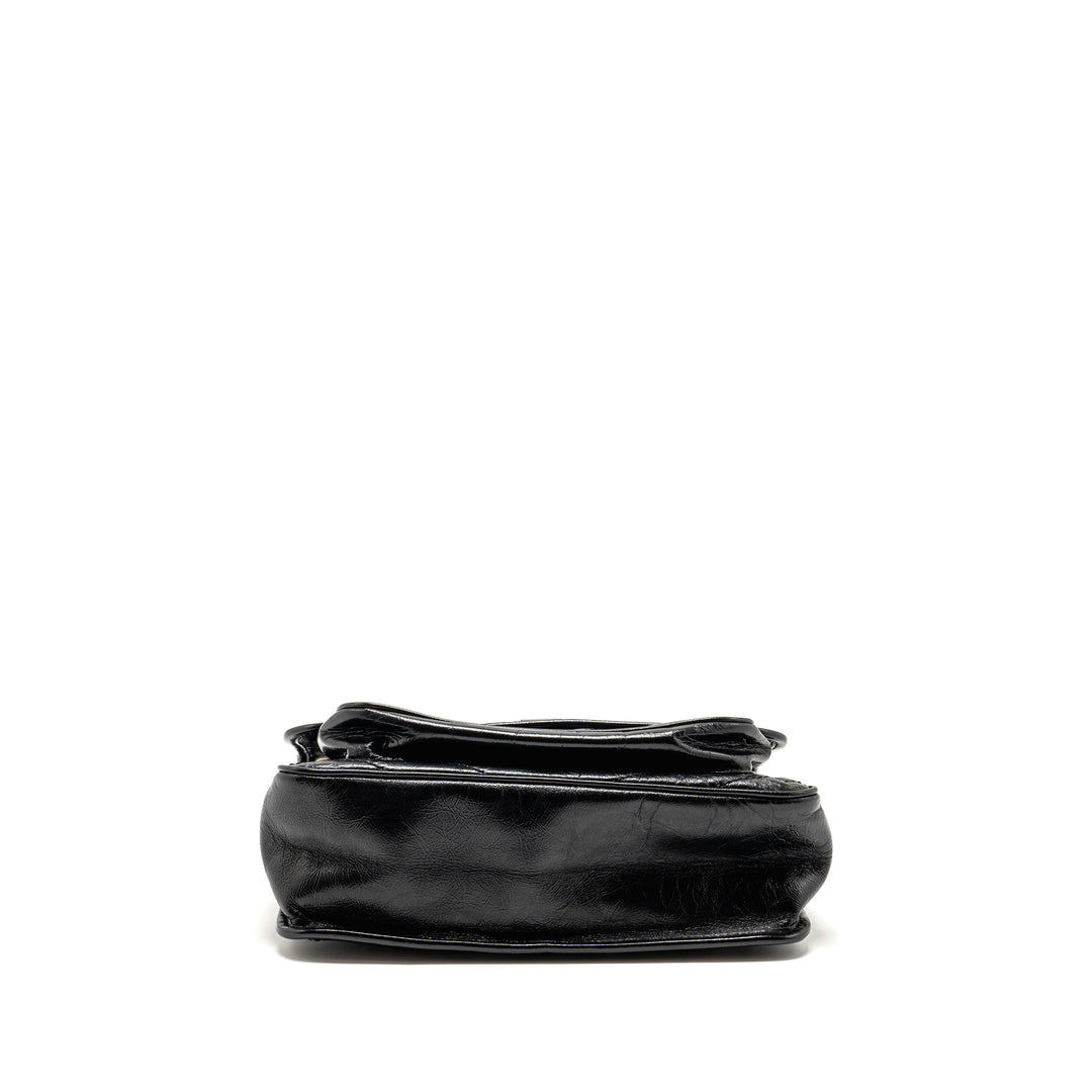 Saint Laurent/YSL Medium Niki Chain Bag Vintage Calfskin Black SHW