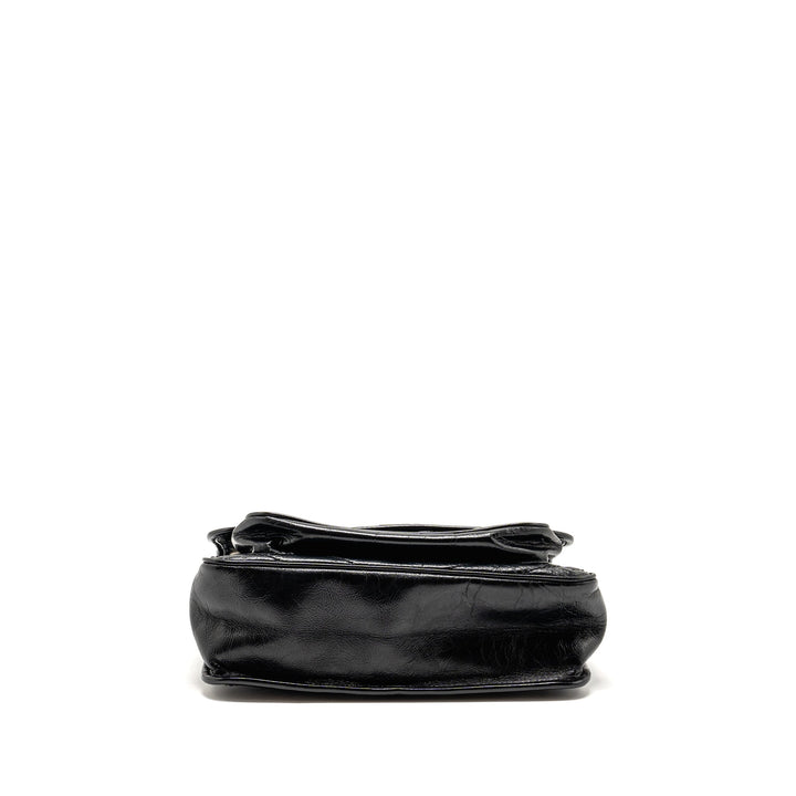 Saint Laurent/YSL Medium Niki Chain Bag Vintage Calfskin Black SHW