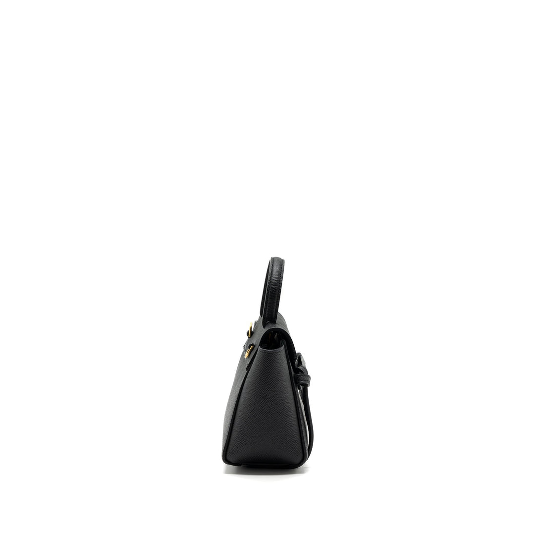 Celine Pico Belt Bag Calfskin Black
