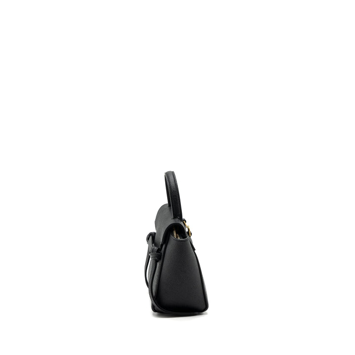 Celine Pico Belt Bag Calfskin Black