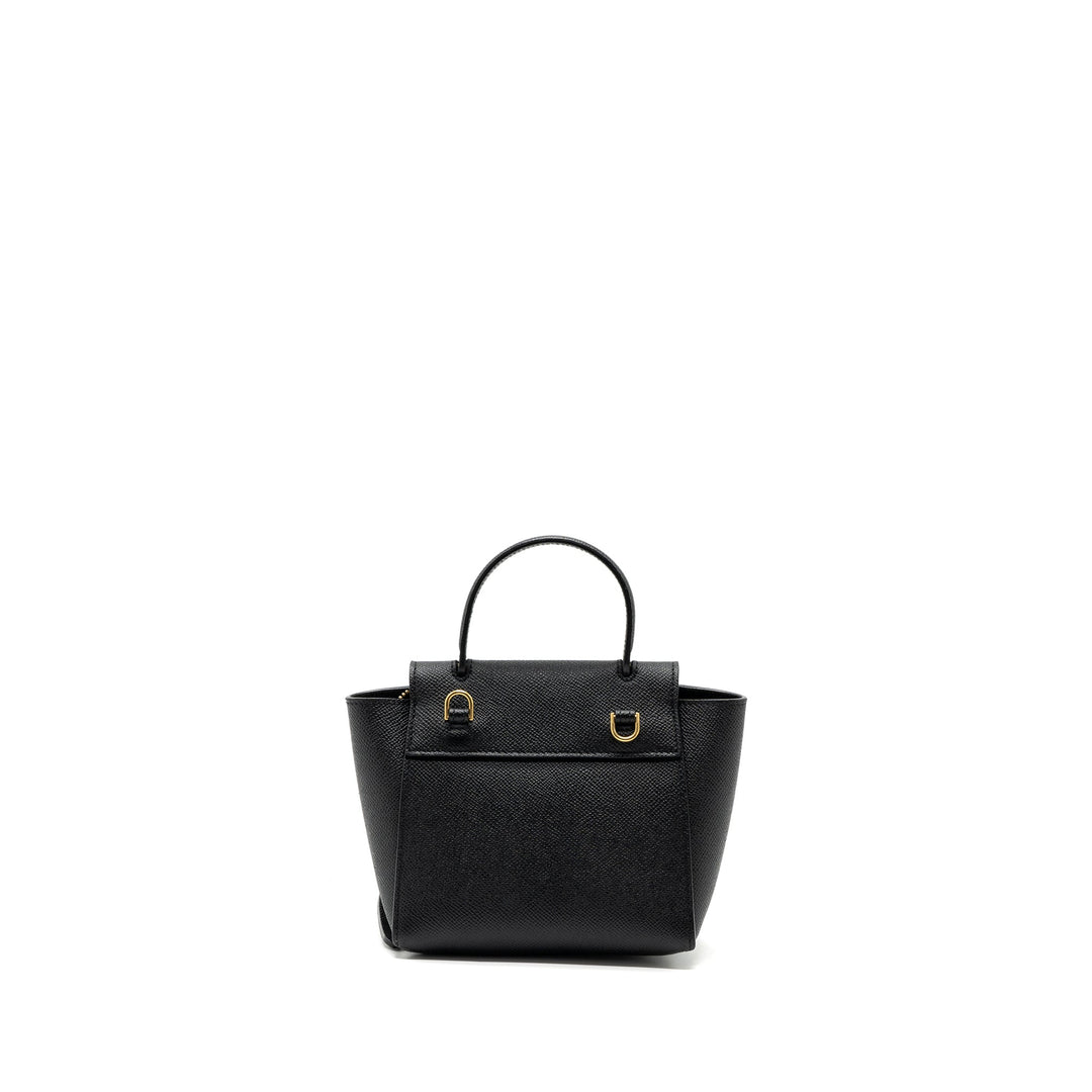 Top Quality Celine Pico Belt Bag Calfskin Black