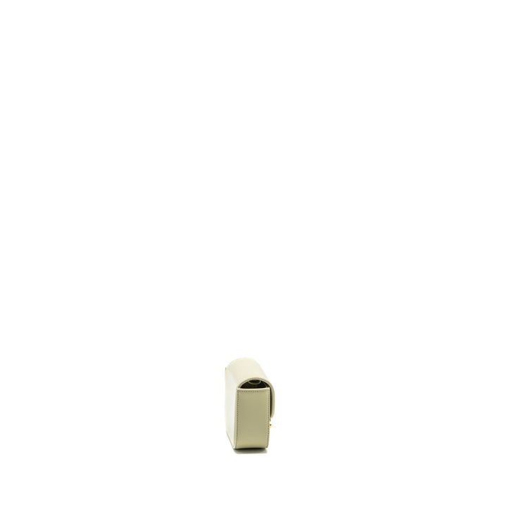 Celine Mini Claude Shiny Calfskin Pistachio
