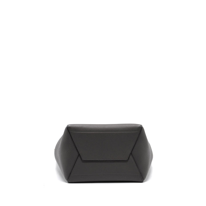 Celine Sangle Bucket Grained Calfskin Grey