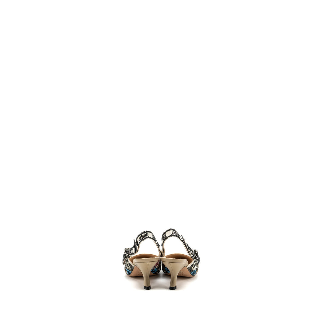 Top quality Dior Size 36 J’ATop quality Dior Slingback Heels Multicolour