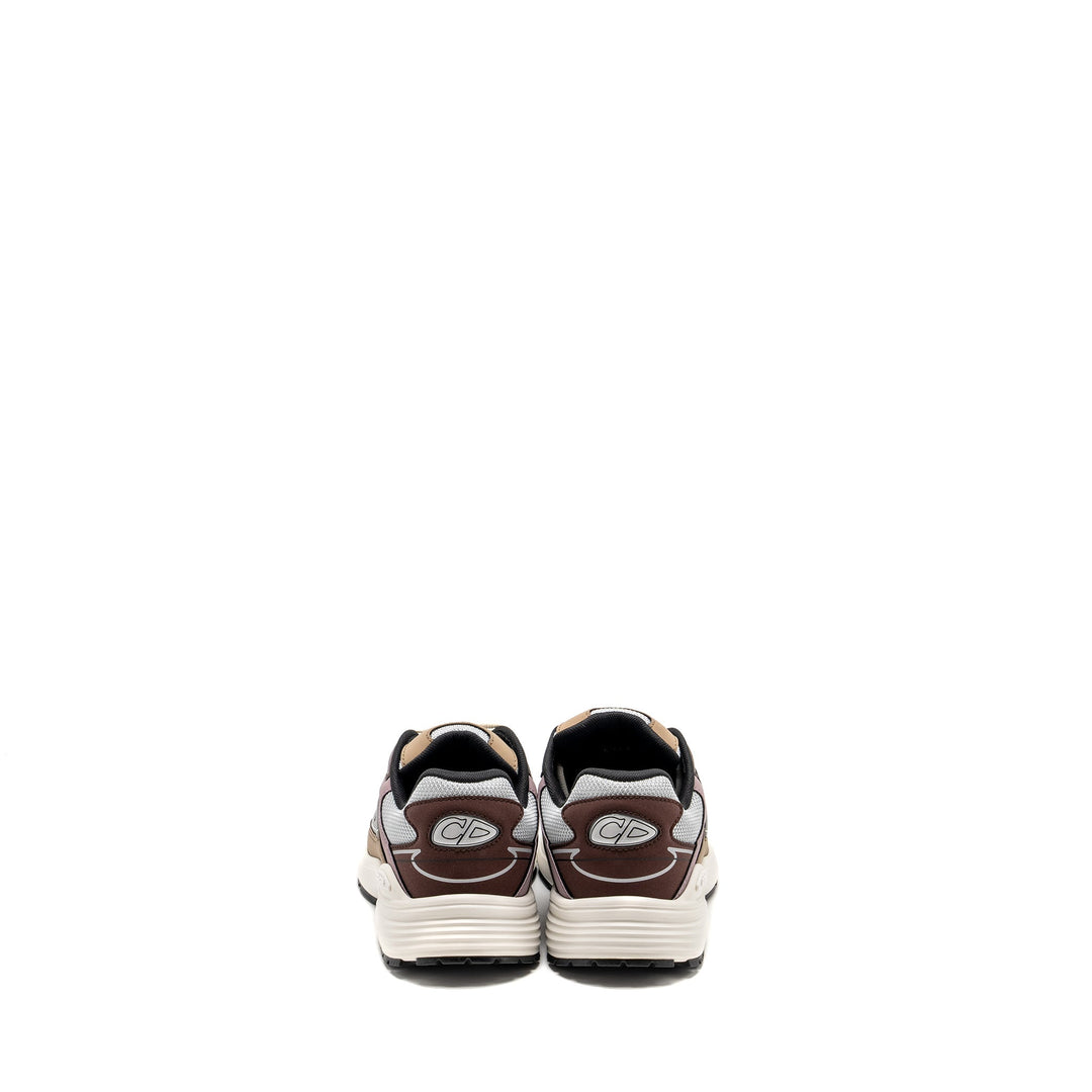 Top quality Dior Size 40 B30 Low Trainers Technical Mesh/Calfskin Grey/Brown