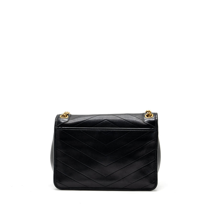 Saint Laurent medium Niki lambskin black GHW