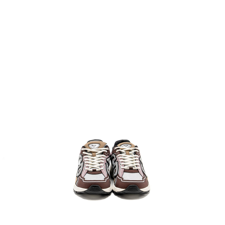 Top quality Dior Size 40 B30 Low Trainers Technical Mesh/Calfskin Grey/Brown
