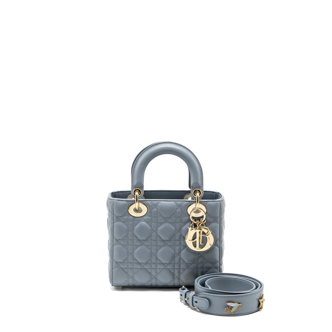 Top quality Dior My ABC Small Lady Top quality Dior Lambskin Blue