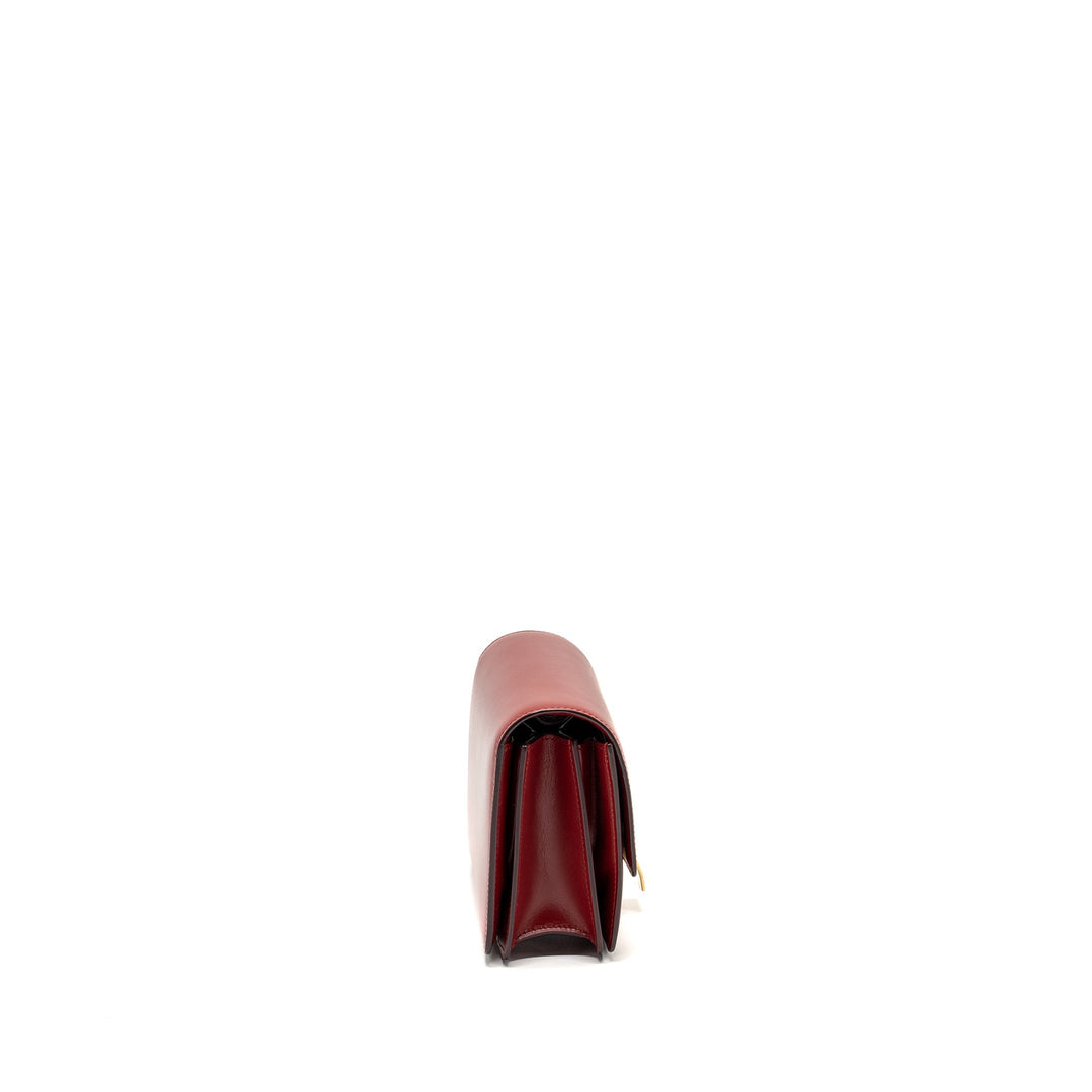 Top Quality Celine Mini classic box bag calfskin red
