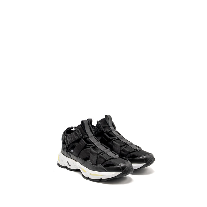 Top quality Dior Size 42 CD Sneaker Neoprene/Leather Black/White
