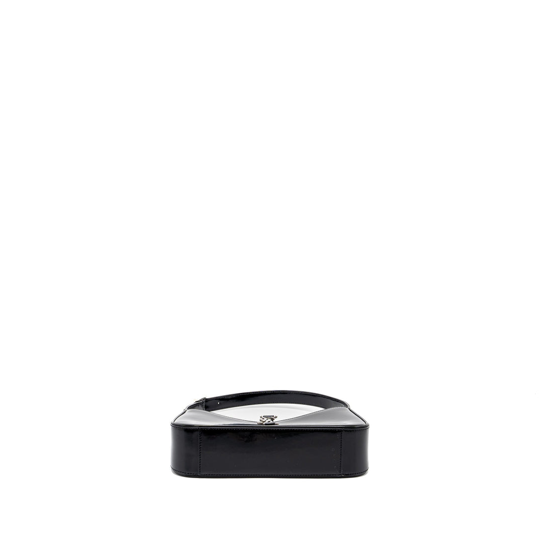 Saint Laurent Le 5 A 7 shiny calfskin black SHW