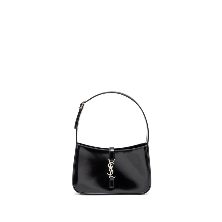 Saint Laurent Le 5 A 7 shiny calfskin black SHW