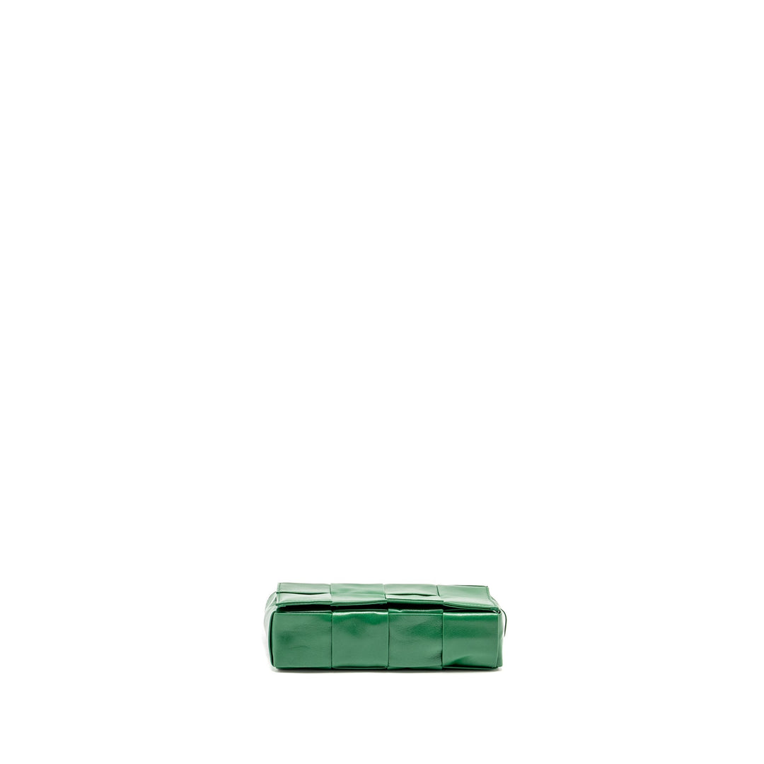 Bottega veneta Cassette Belt Bag Calfskin Green SHW