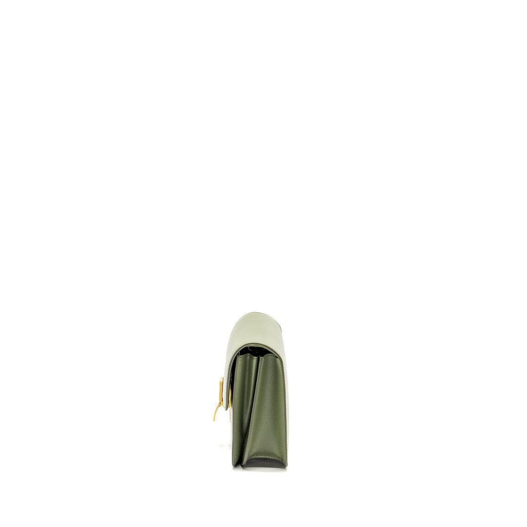 Top Quality Celine Teen classic box bag calfskin green