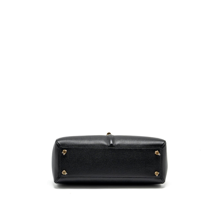 Celine 16 Bag Grained Calfskin Black