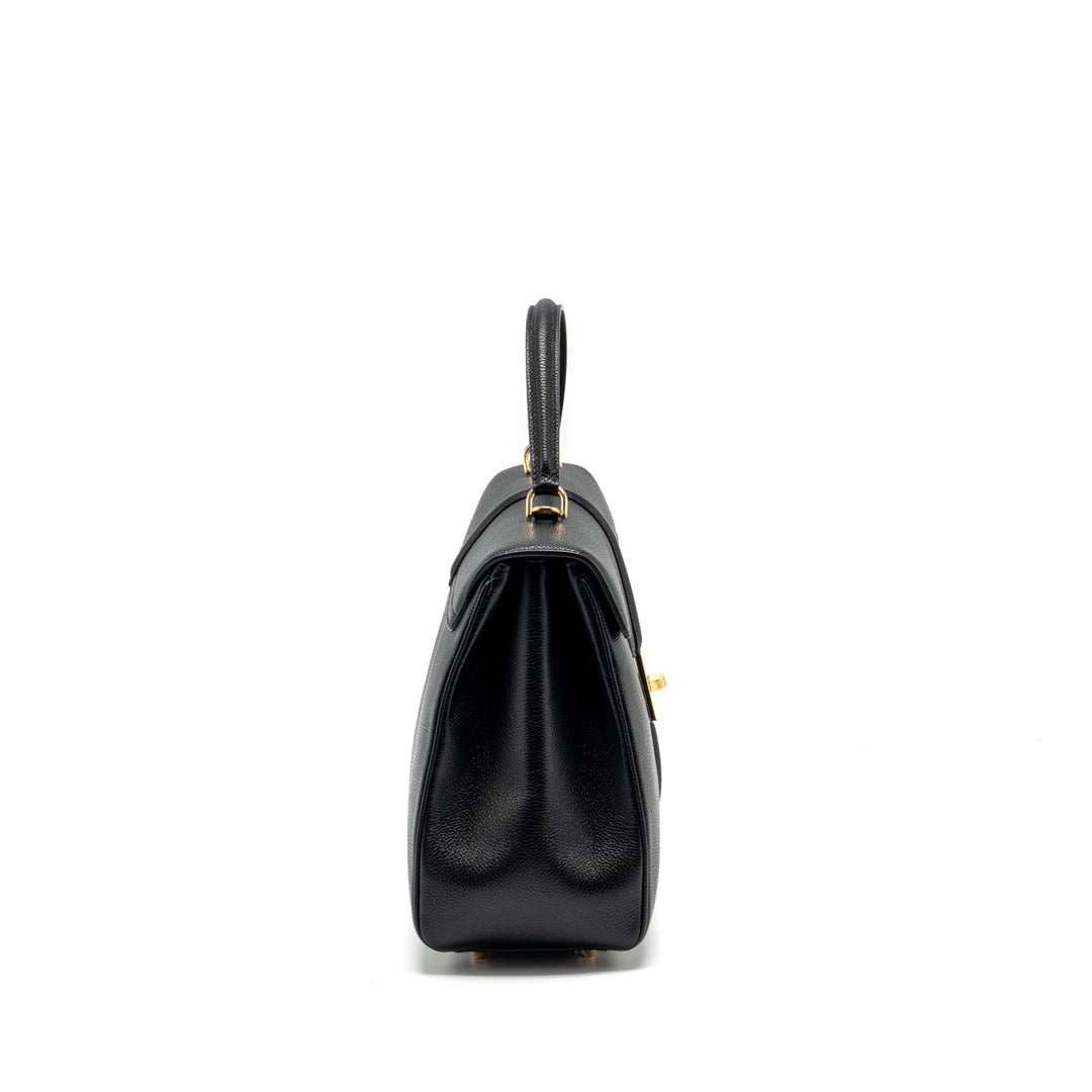 Top Quality Celine 16 Bag Grained Calfskin Black