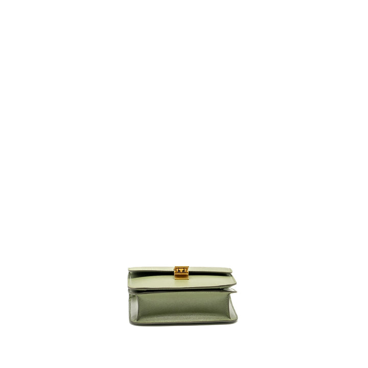 Top Quality Celine Teen classic box bag calfskin green