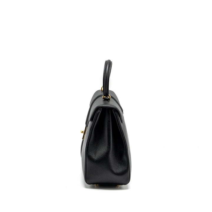 Top Quality Celine 16 Bag Grained Calfskin Black