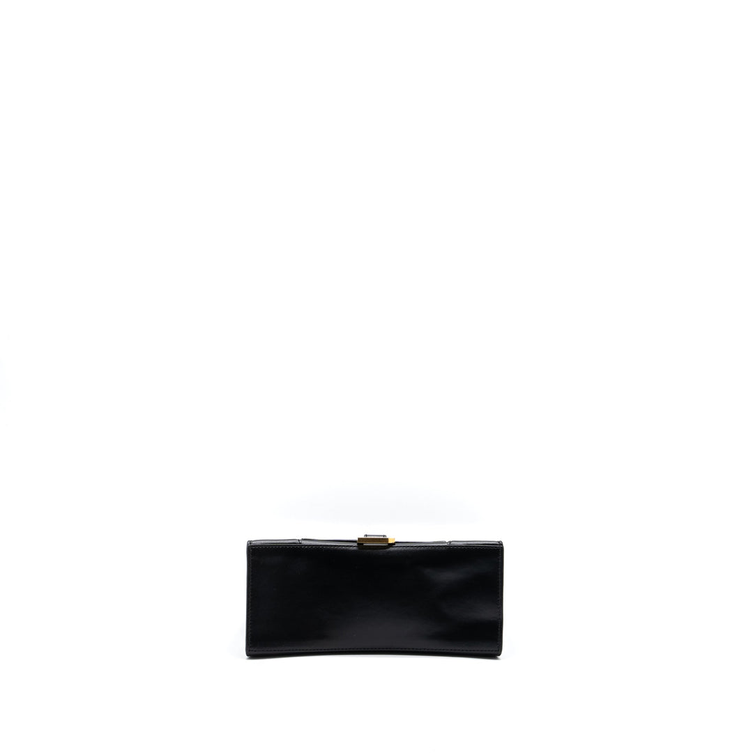 Top Quality Balenciaga Hourglass S Calfskin Black GHW