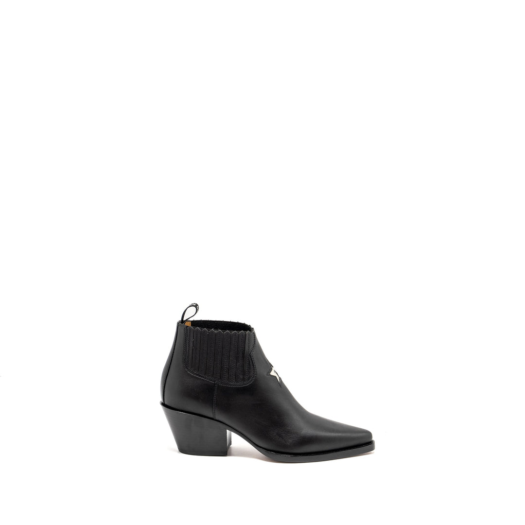 Top quality Dior Size 37 L.A Heeled Ankle Boots Black