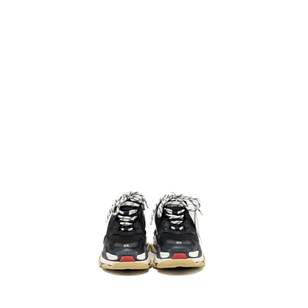 Top Quality Balenciaga Size 35 Triple S Sneakers Polyester/Rubber Multicolour