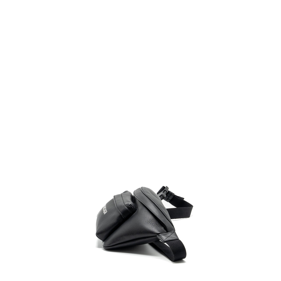 Top Quality Balenciaga Everyday Beltpack Calfskin Black SHW