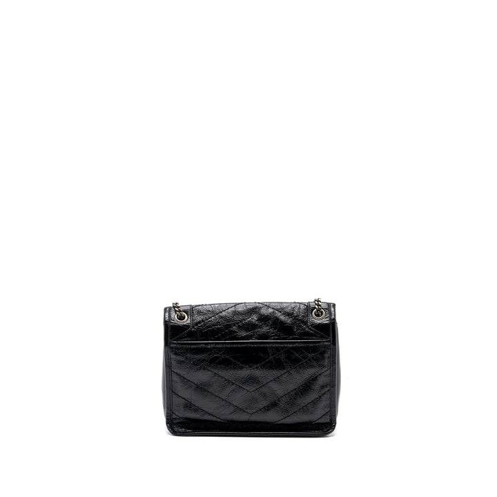 Saint Laurent Niki Baby Calfskin Black Ruthenium hardware