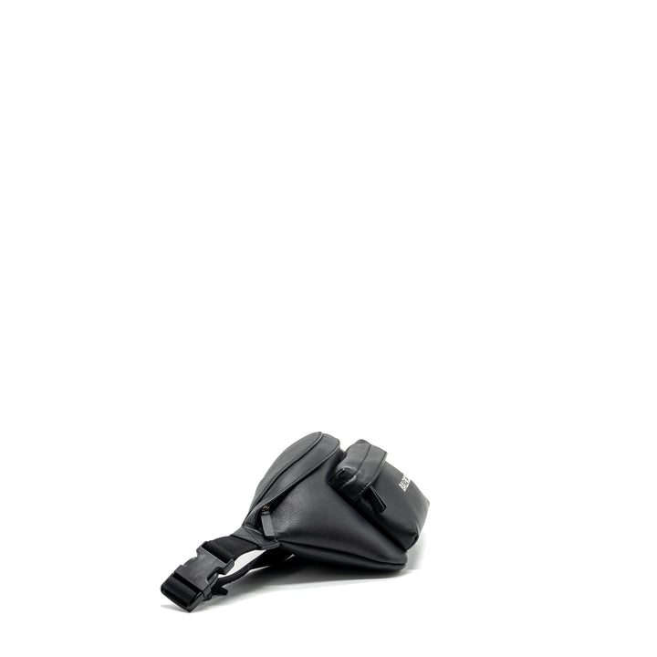 Top Quality Balenciaga Everyday Beltpack Calfskin Black SHW