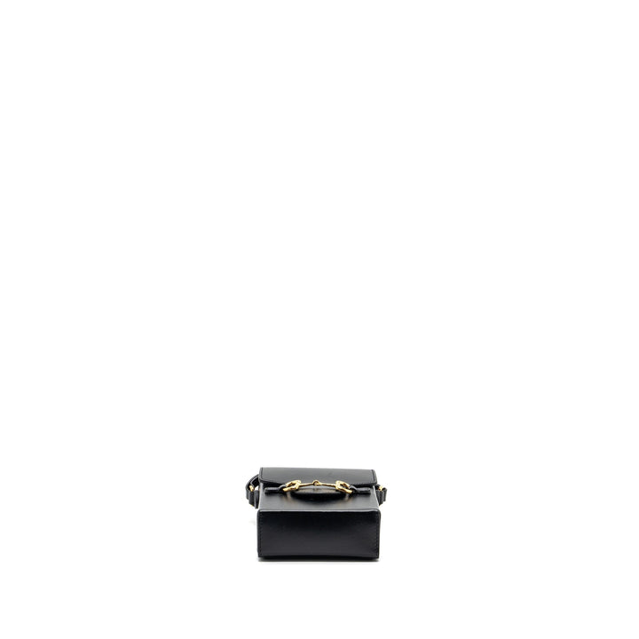 Gucci 1955 Horsebit 1955 Crossbody Bag Calfskin Black