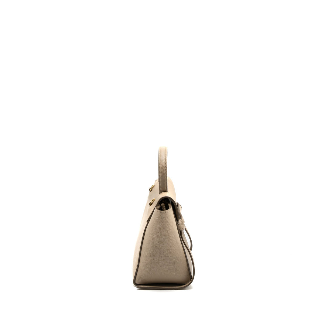 Celine Nano Belt Bag Grained Calfskin Light Beige